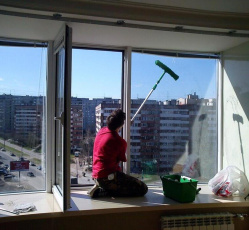 Мытье окон в однокомнатной квартире Эртиль